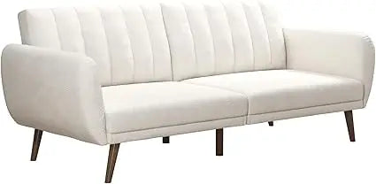 Ljustra Brittany Futon Sofa Bed 82 Inch Modern Sleeper Couch