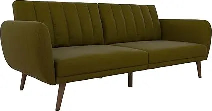 Ljustra Brittany Futon Sofa Bed 82 Inch Modern Sleeper Couch