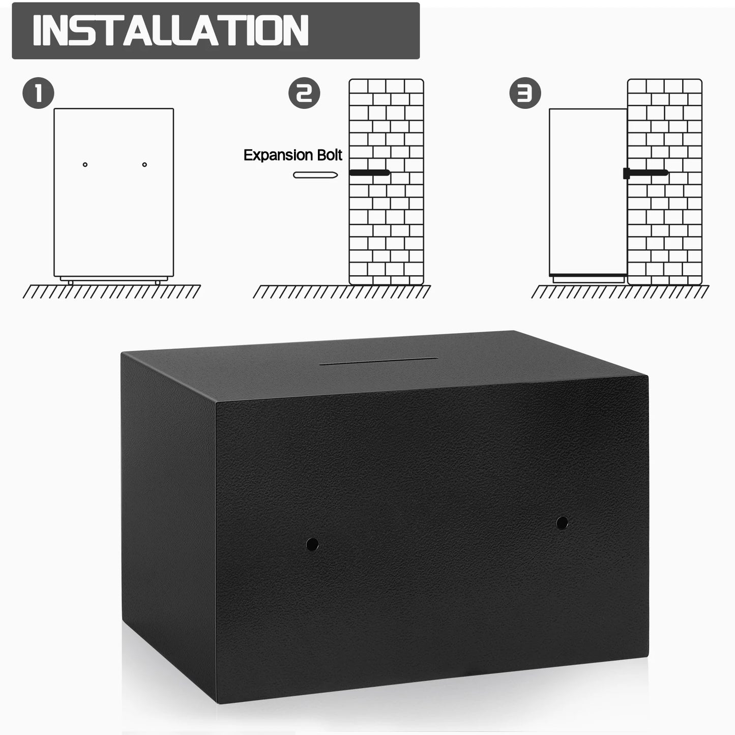 Digital All Steel Security Safe with Electronic Keypad Lock Anti-Theft