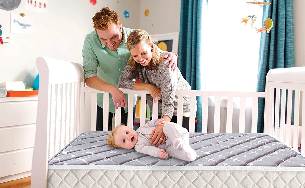 Ljustra Crib and Toddler Mattress Dual Sided Firm Breathable 52x27.6
