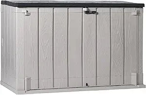 Ljustra Stora Way Outdoor XL Storage Shed for Trash Can Garden Tools