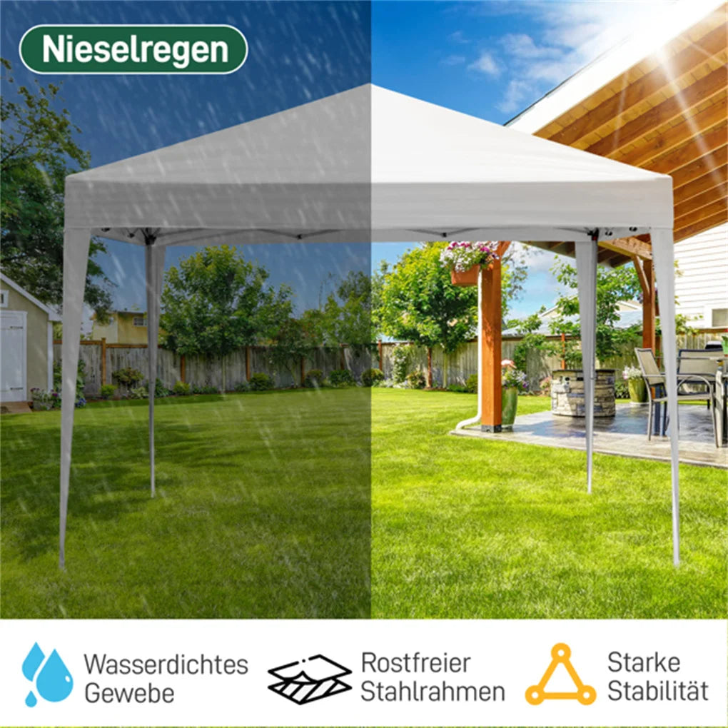 10x10ft Pop Up Canopy Tent Portable Outdoor Gazebo with Carry Bag