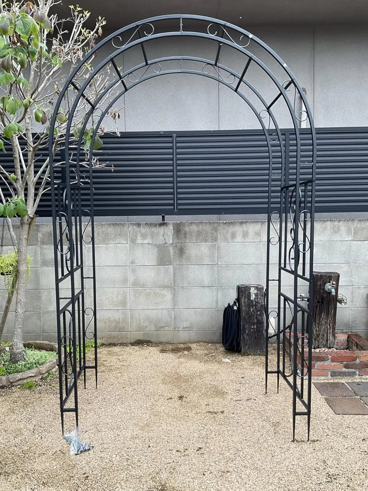Metal Garden Plant Trellis Wedding Arch Frame for Climbing Plants