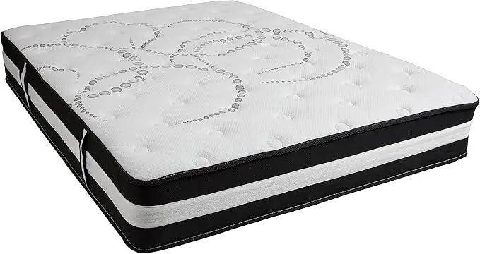 Ljustra Astor 12 Inch Hybrid Pocket Spring Twin Mattress in Box