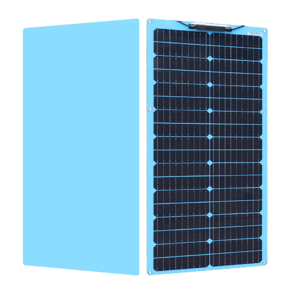 12V Solar Panel 150W 300W 450W Flexible Photovoltaic Charger for Camping