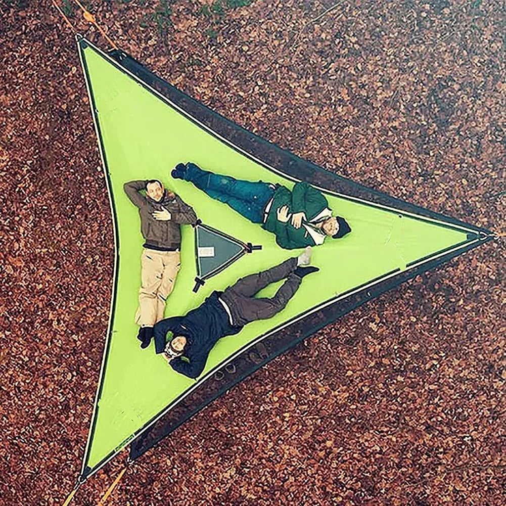 Portable Triangle Hammock Outdoor Bed Anti-Rollover Camping Equipment