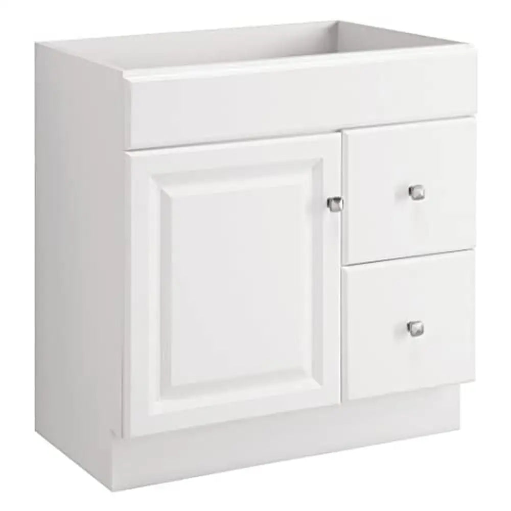 Bathroom Vanity Storage Cabinet 30x18 Water Resistant Unassembled