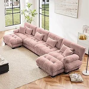 Ljustra Modular Sectional Sofa U Shaped Couch Living Room 4 Seater