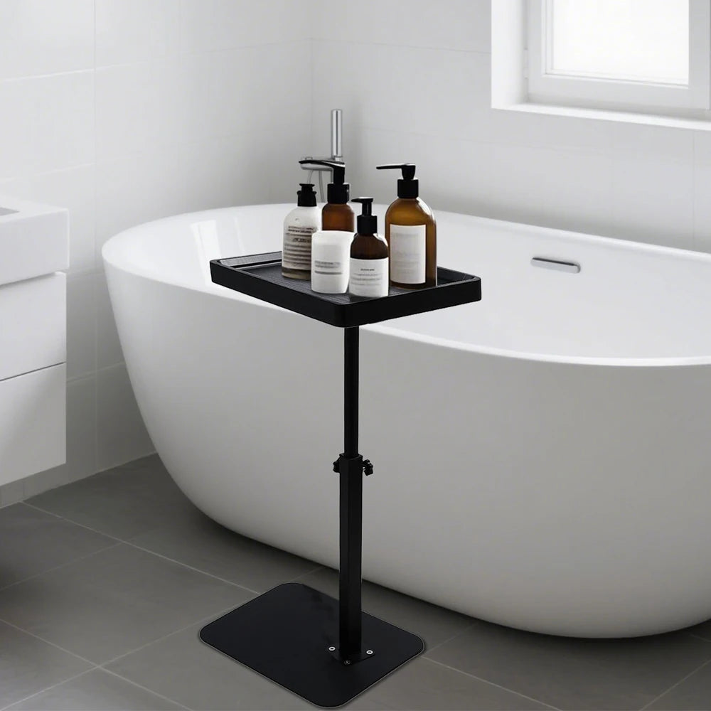 Adjustable Laptop Desk Rolling Cart Overbed Bedside Table 360° Rotatable