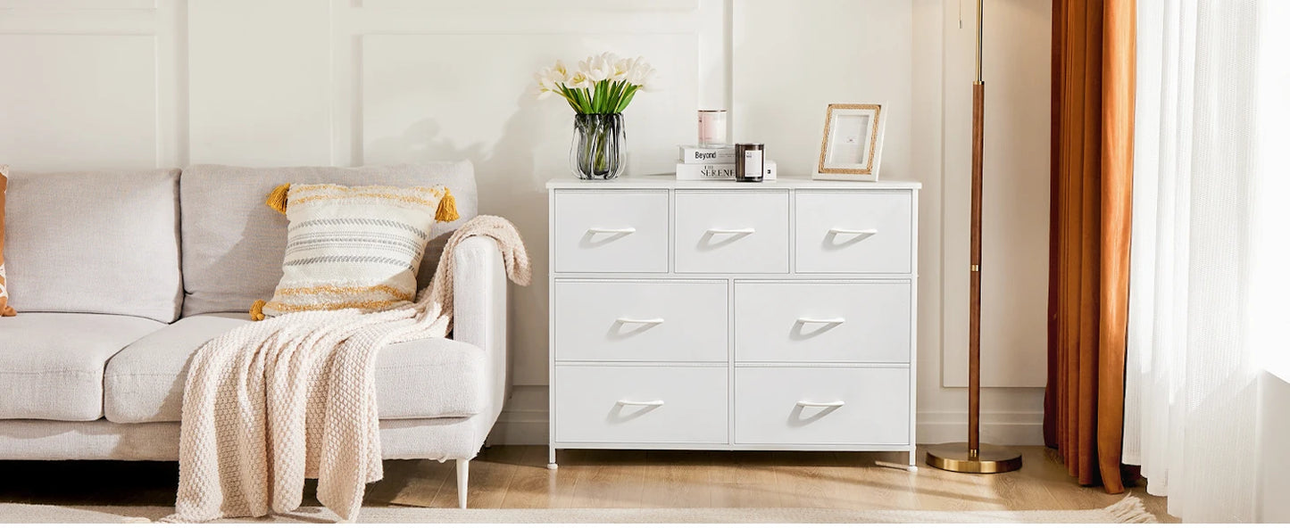Ljustra Modern Wardrobe Closet Storage 5 7 10 Fabric Drawers Chest