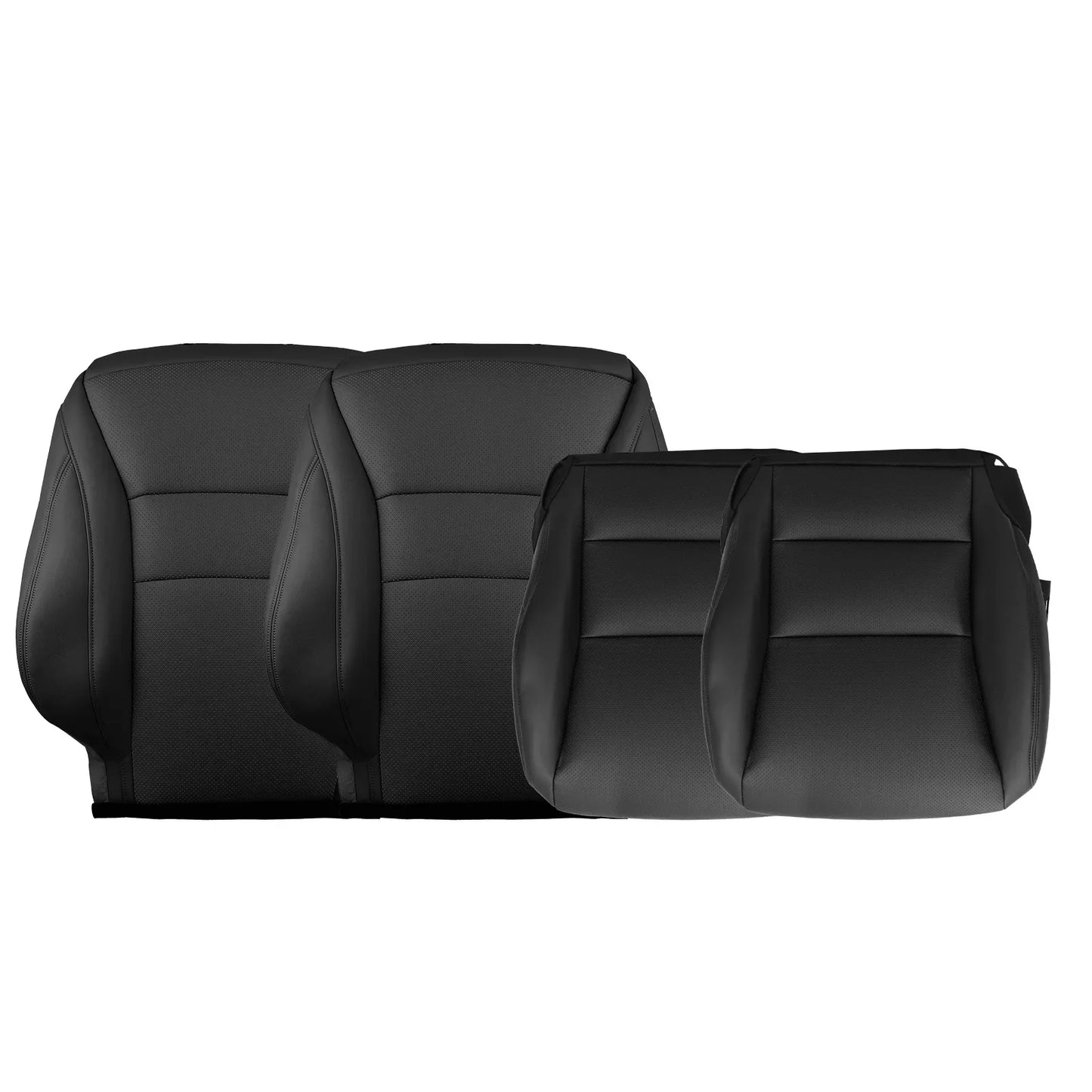 Honda Accord 2013-2017 Front Seat Covers Replacement Microfiber Leather