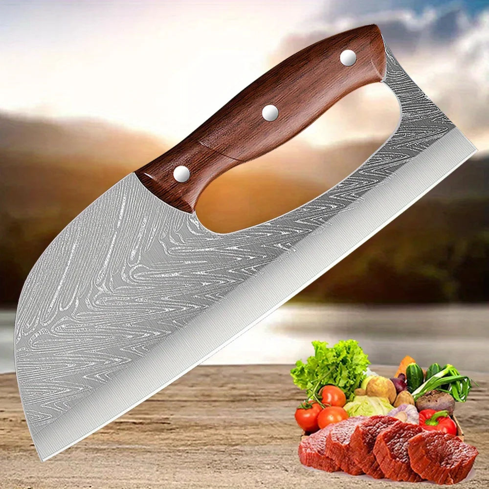 1/3PCS High Carbon Steel Boning Knife Handmade Professional Chef Knife