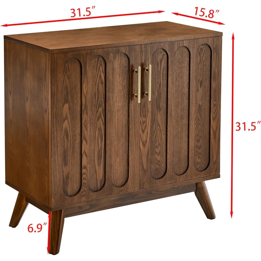 Mid Century Modern Sideboard Buffet Storage Cabinet for Living Room