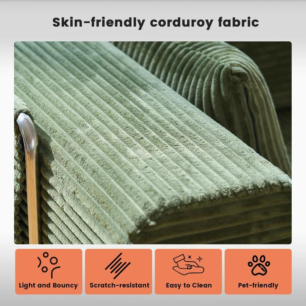 Ljustra Folding Sofa Bed Convertible Couch King Size Modular Lounge