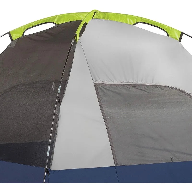 Coleman Sundome 6-Person Tent Weatherproof Easy Setup Camping Tent