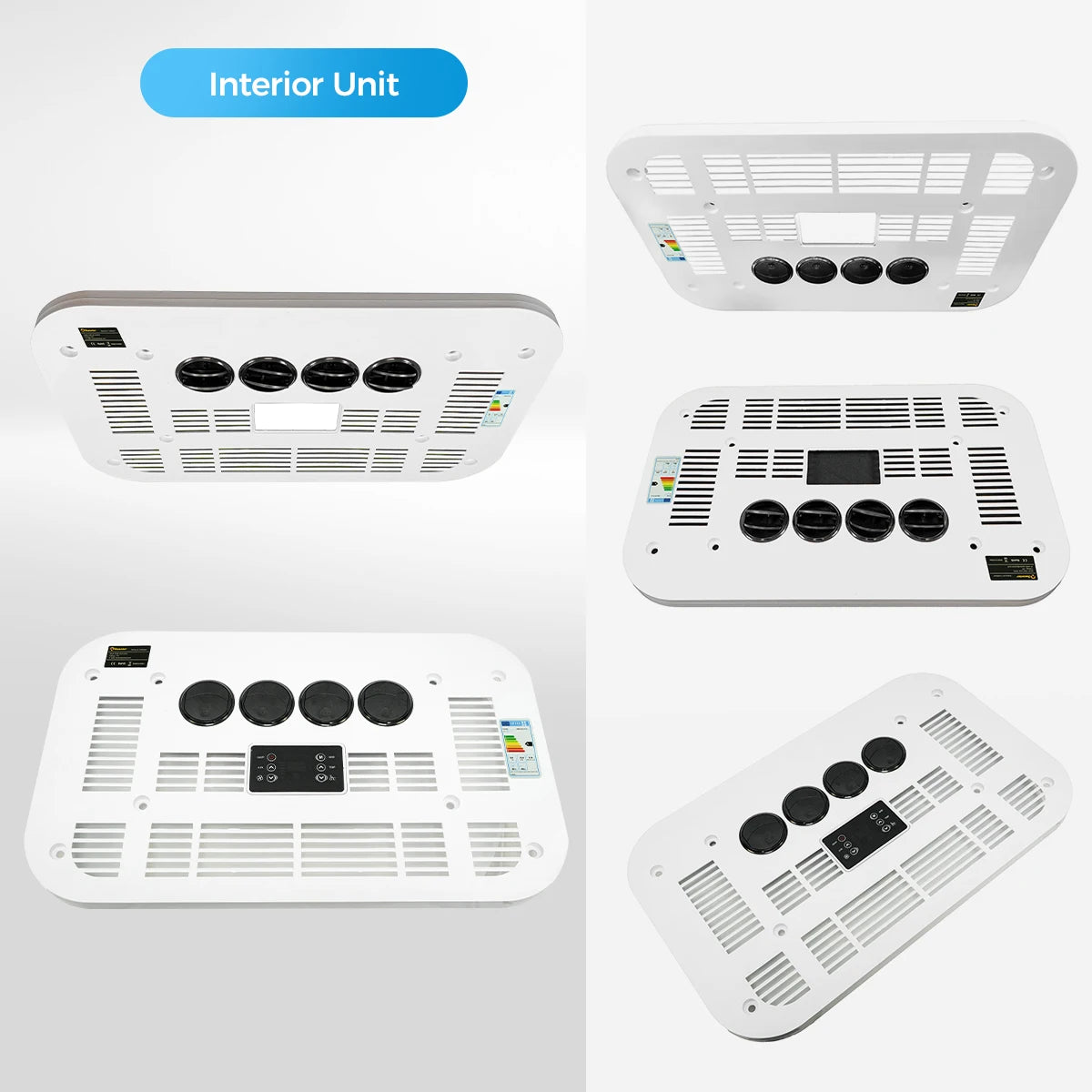 12V 24V Rooftop Air Conditioner for RV Truck Camper Van Caravan