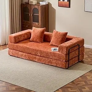 Ljustra Convertible Sleeper Sofa Bed No Assembly Required Modern Design