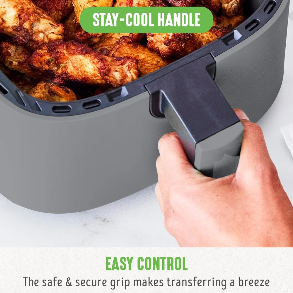 Ljustra 4.5QT Air Fryer Ceramic Nonstick Healthy Cooking Appliance