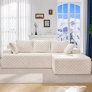 Modular L-Shaped Sectional Sofa Couch with Memory Foam, Detachable Covers, Deep Seat, No Assembly