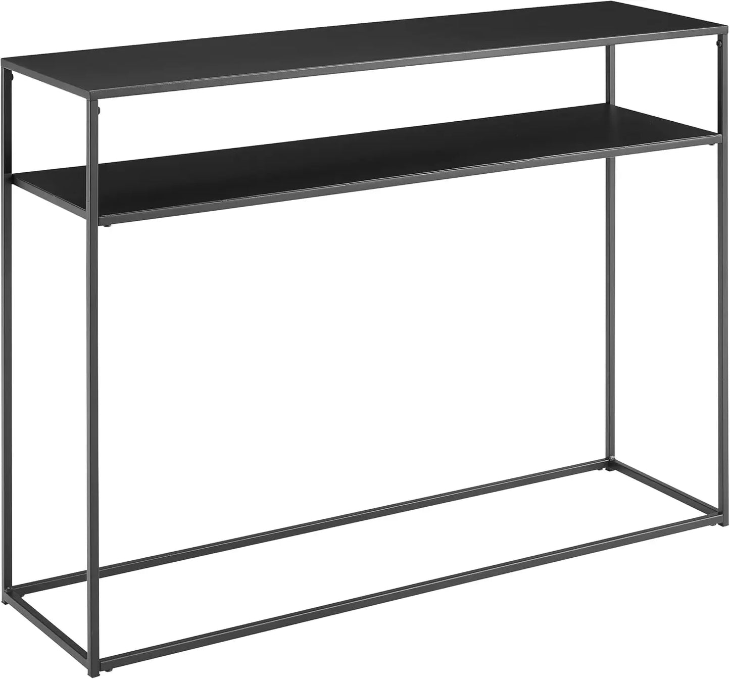 Braxton Sofa Console Table Modern Entryway Living Room Storage Shelf