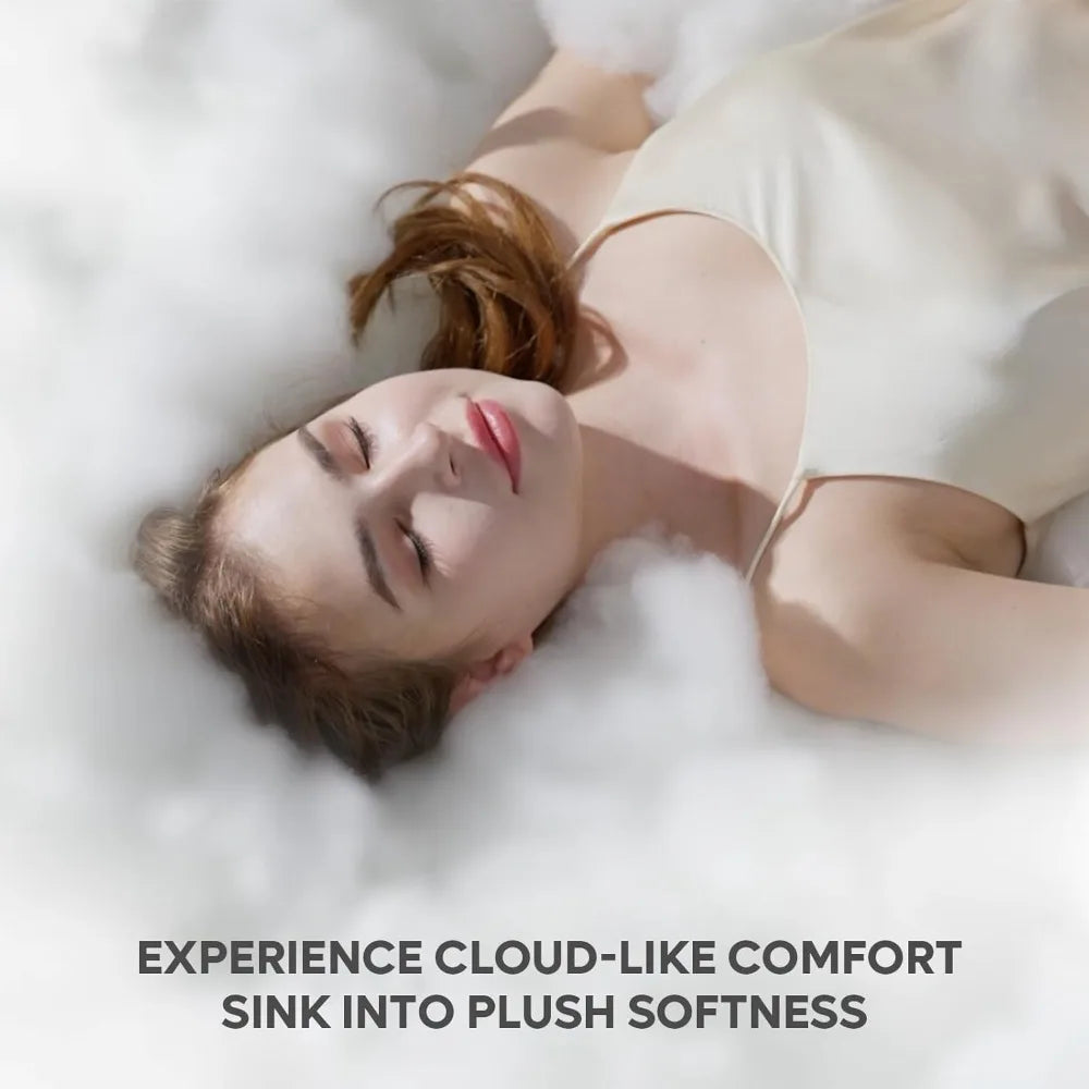 Ljustra 14 Inch Cooling Gel Memory Foam Mattress Queen Plush Organic