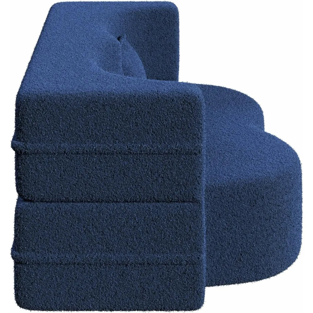 Ljustra Convertible Folding Sofa Bed Memory Foam Sleeper Couch