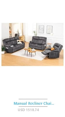 Ljustra Modern 3-Seater Sofa Couch No Assembly Required Cat Scratch Resistant