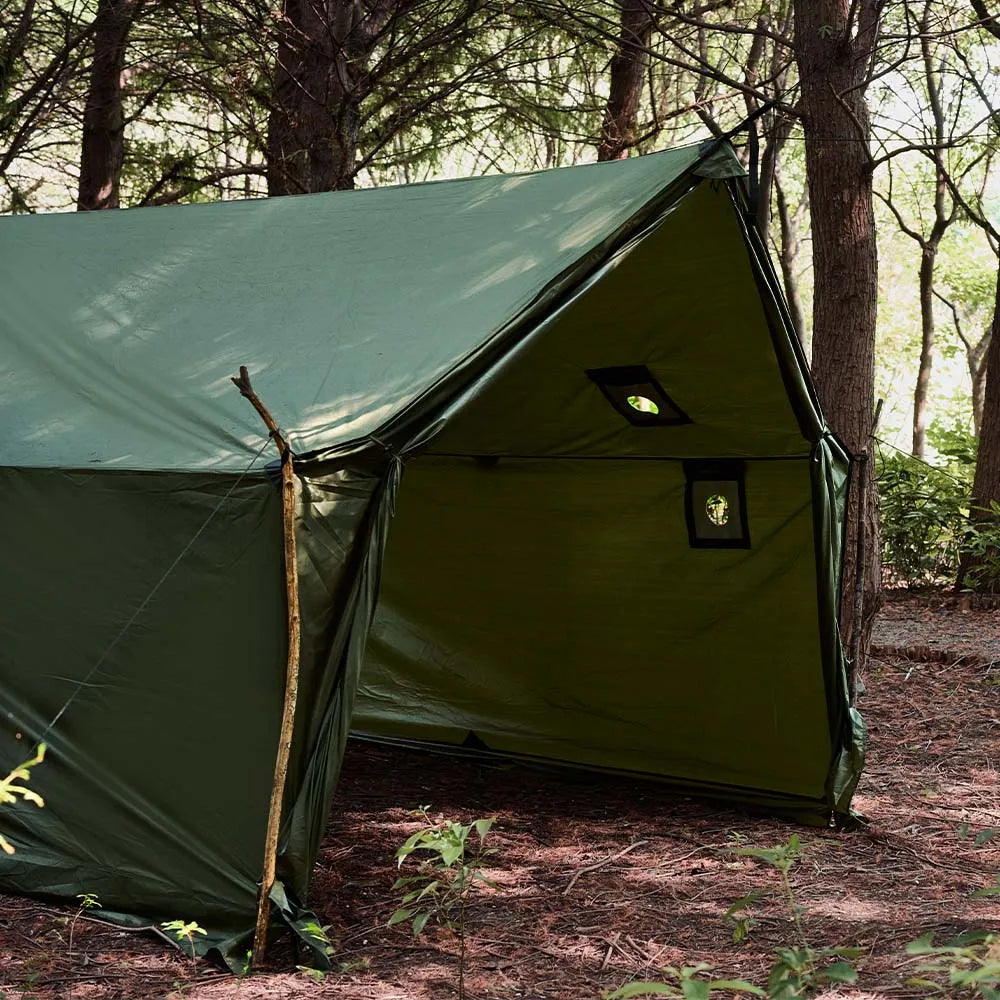 Ljustra Hammock Hot Tent with Stove Jack Waterproof 4-Season Spacious Tent