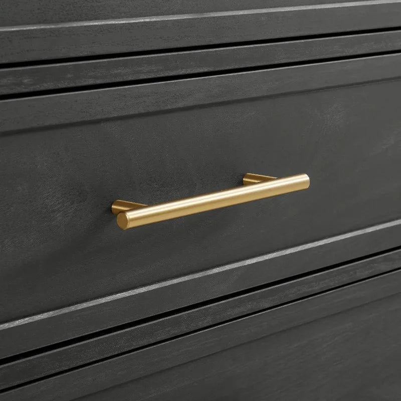 Ljustra Oaklee 3 Drawer Nightstand with USB Charging Ports Bedroom Furniture