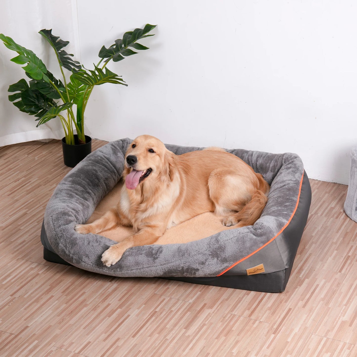 Ljustra Super Soft Orthopedic Foam Dog Bed with Removable Cover