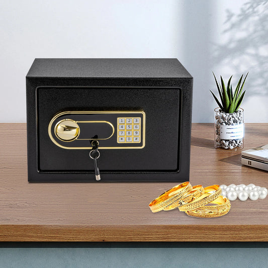 Modern Minimalist Digital Safe Box Password Lock Home Office Security