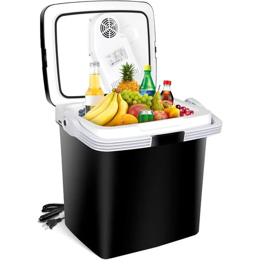 ZENY Mini Fridge Electric Cooler Warmer 12V DC Car Refrigerator 28 Quart