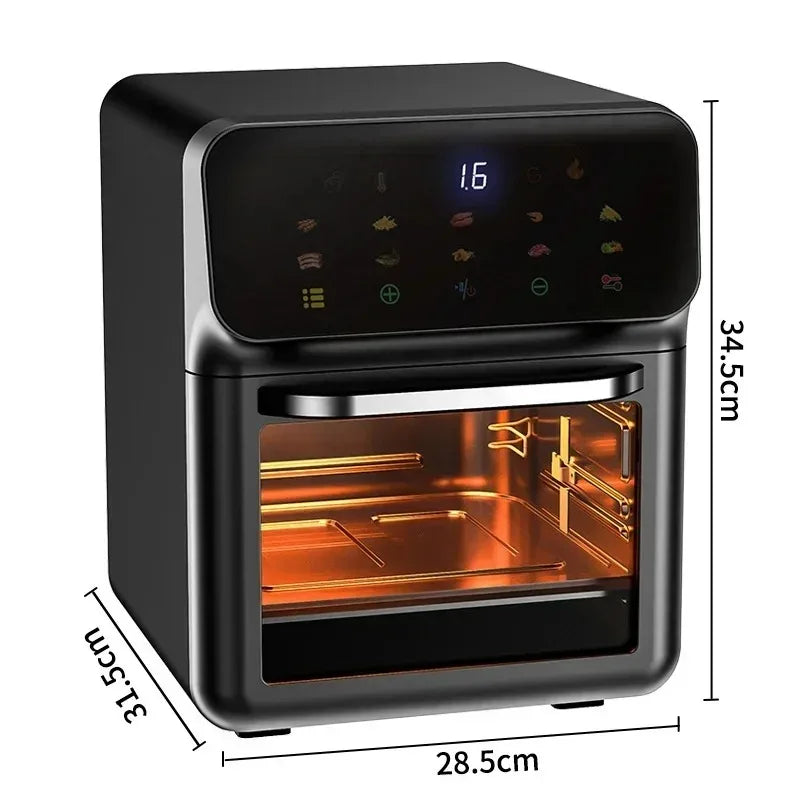 Ljustra 10L Electric Air Fryer Large Capacity Healthy Cooking Home Appliance