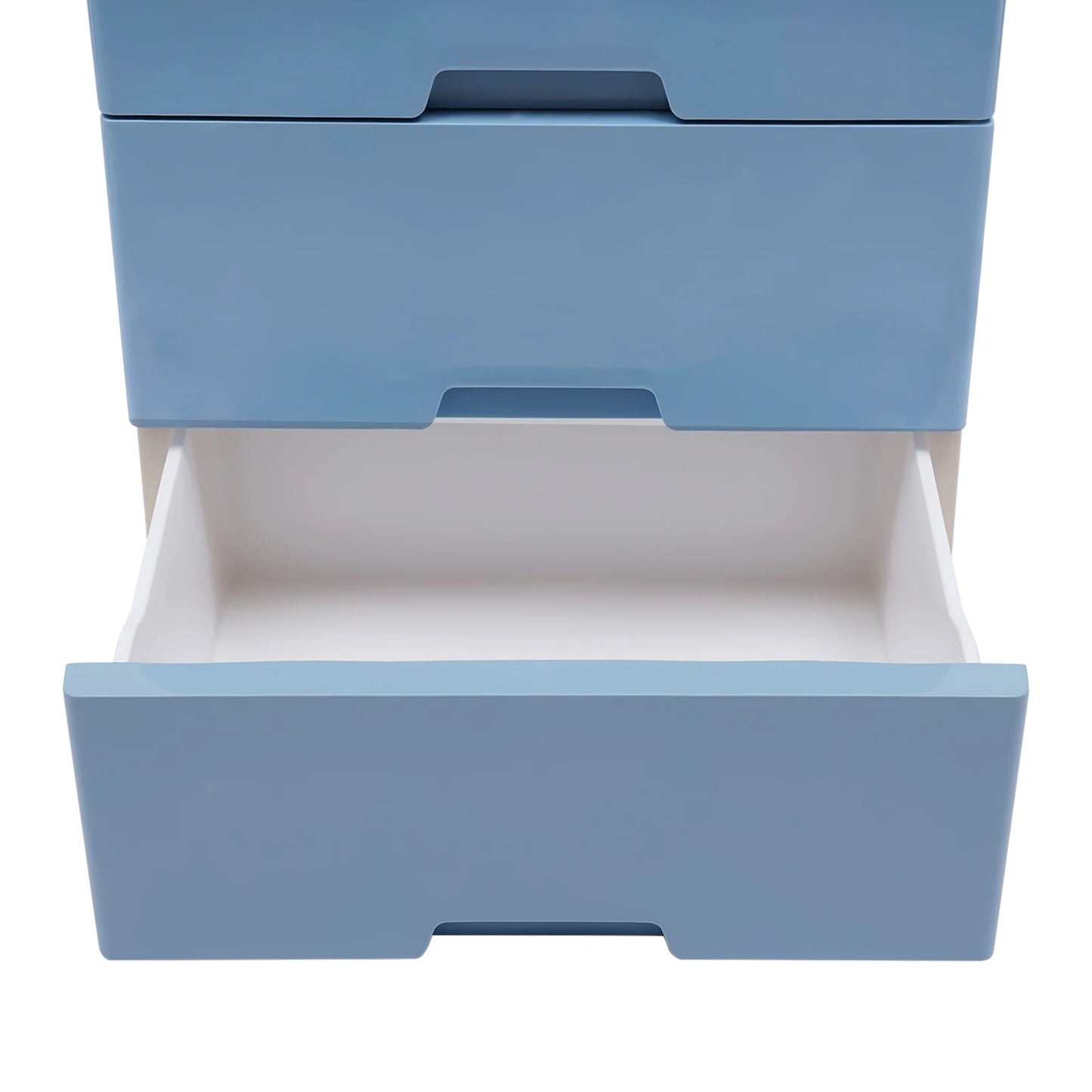 Ljustra 6 Drawer Plastic Cabinet with Wheels and Lock for Organizing