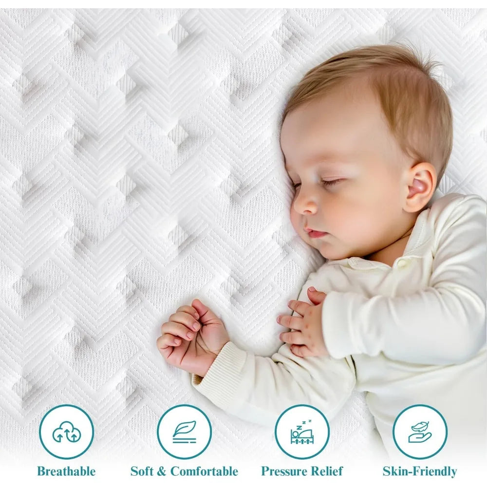 Ljustra Twin Mattress 10 Inch Hybrid Memory Foam Pocket Springs