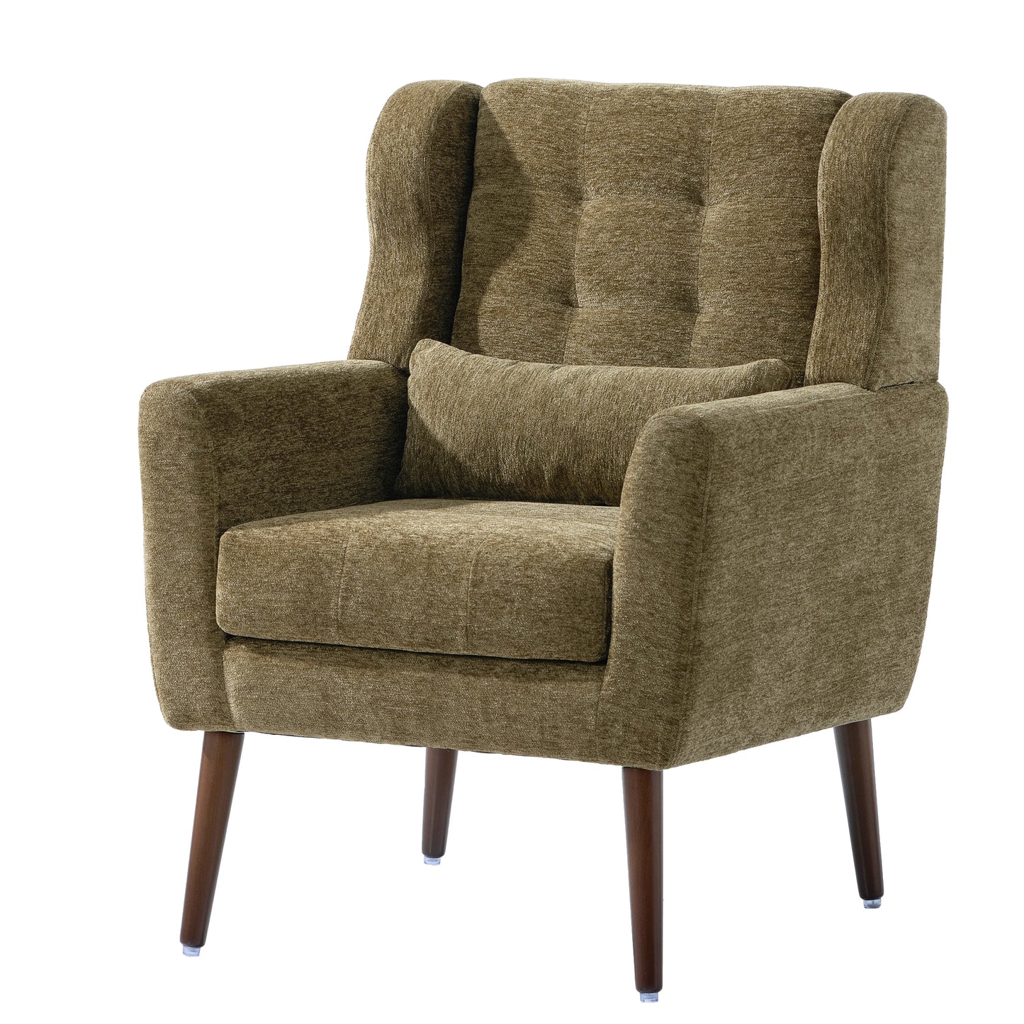 Modern Accent Chair Upholstered Foam Filled Living Room Chair