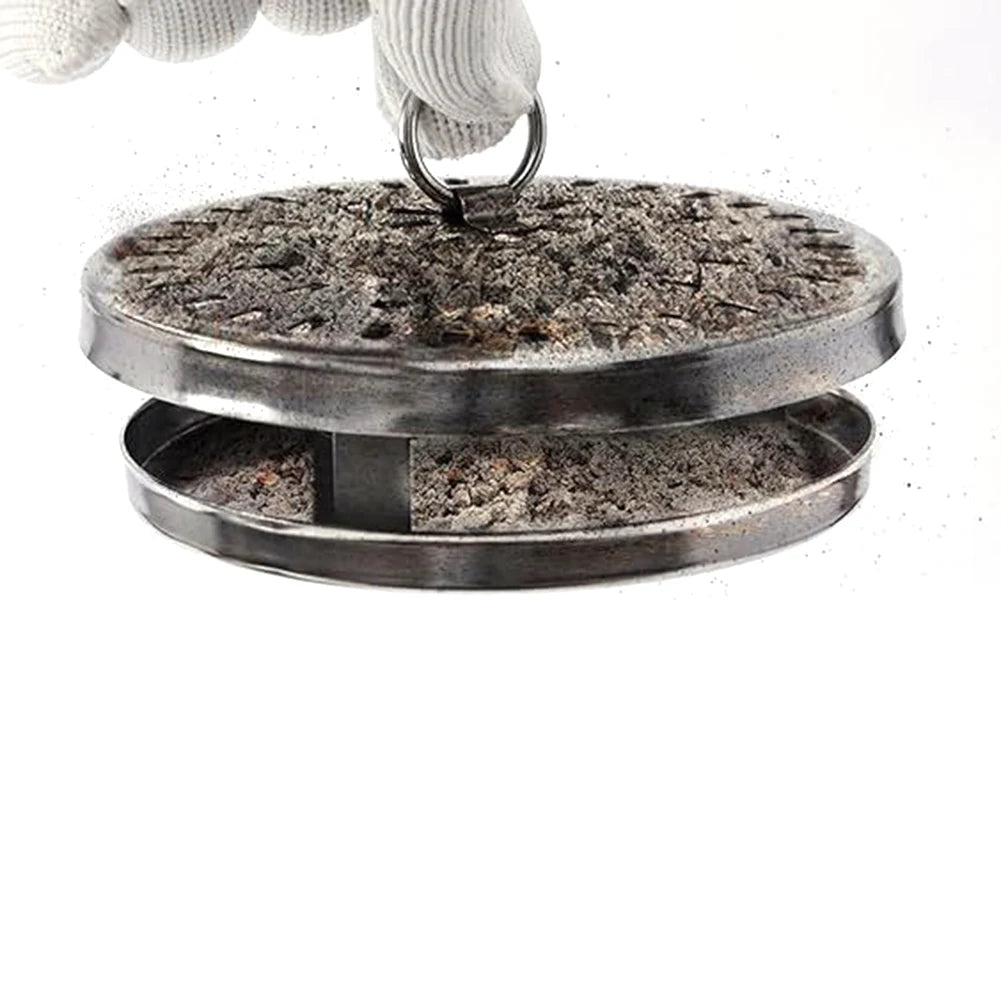 Smokeless Tabletop Fire Pit Stainless Steel Mini Indoor Outdoor Bonfire