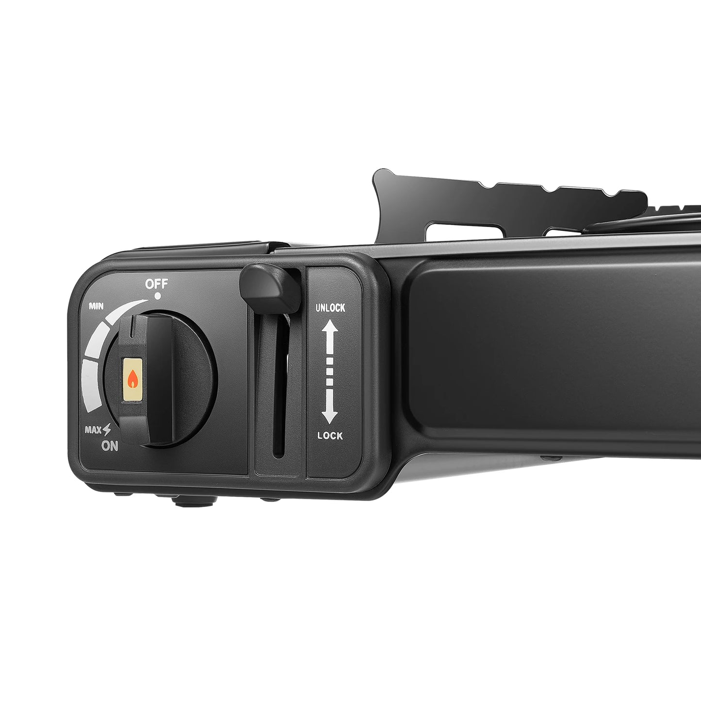 Ljustra Portable Dual Burner Camping Stove with Grill Tray and Case