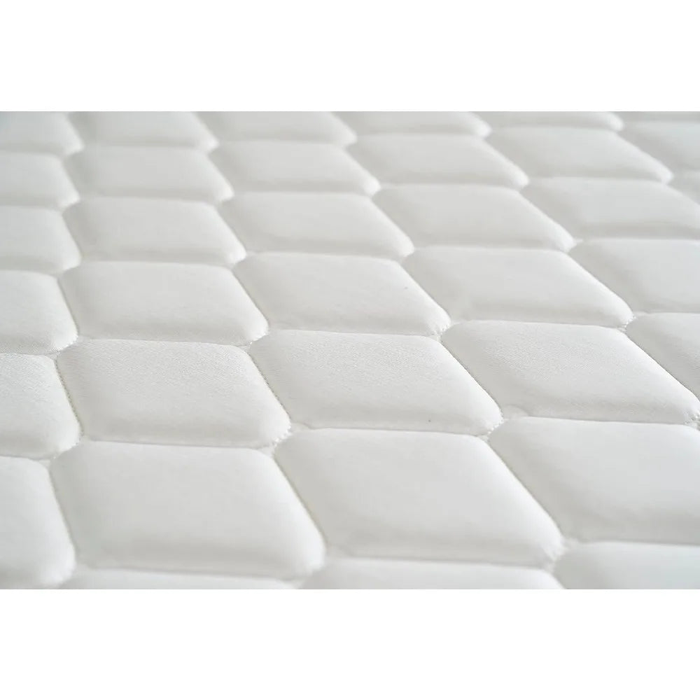 Ljustra 6 Inch Hybrid Twin Bed Mattress Pocketed Coil High Density Foam