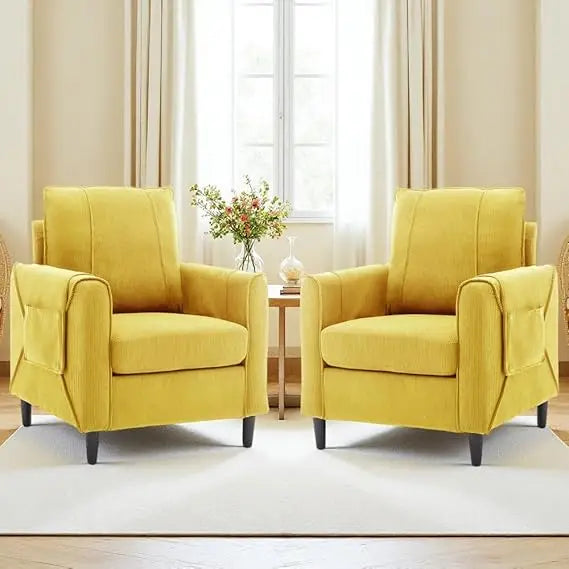 Accent Chair Mid-Century Modern Upholstered Armchair Living Room Chair