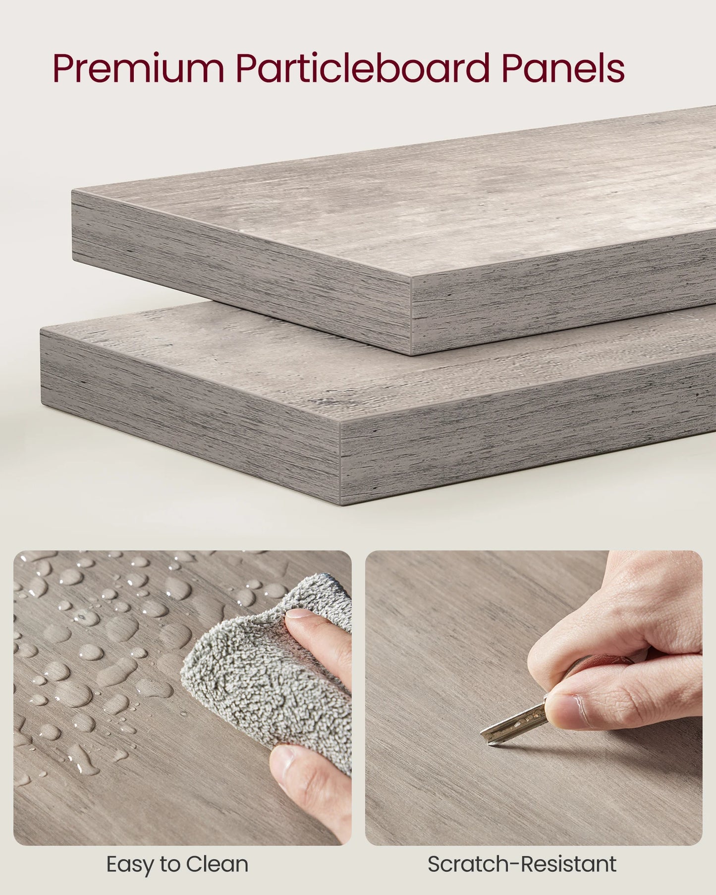 Ljustra 5-Tier Floating Corner Shelf Wall Mount Bookshelf Plant Stand