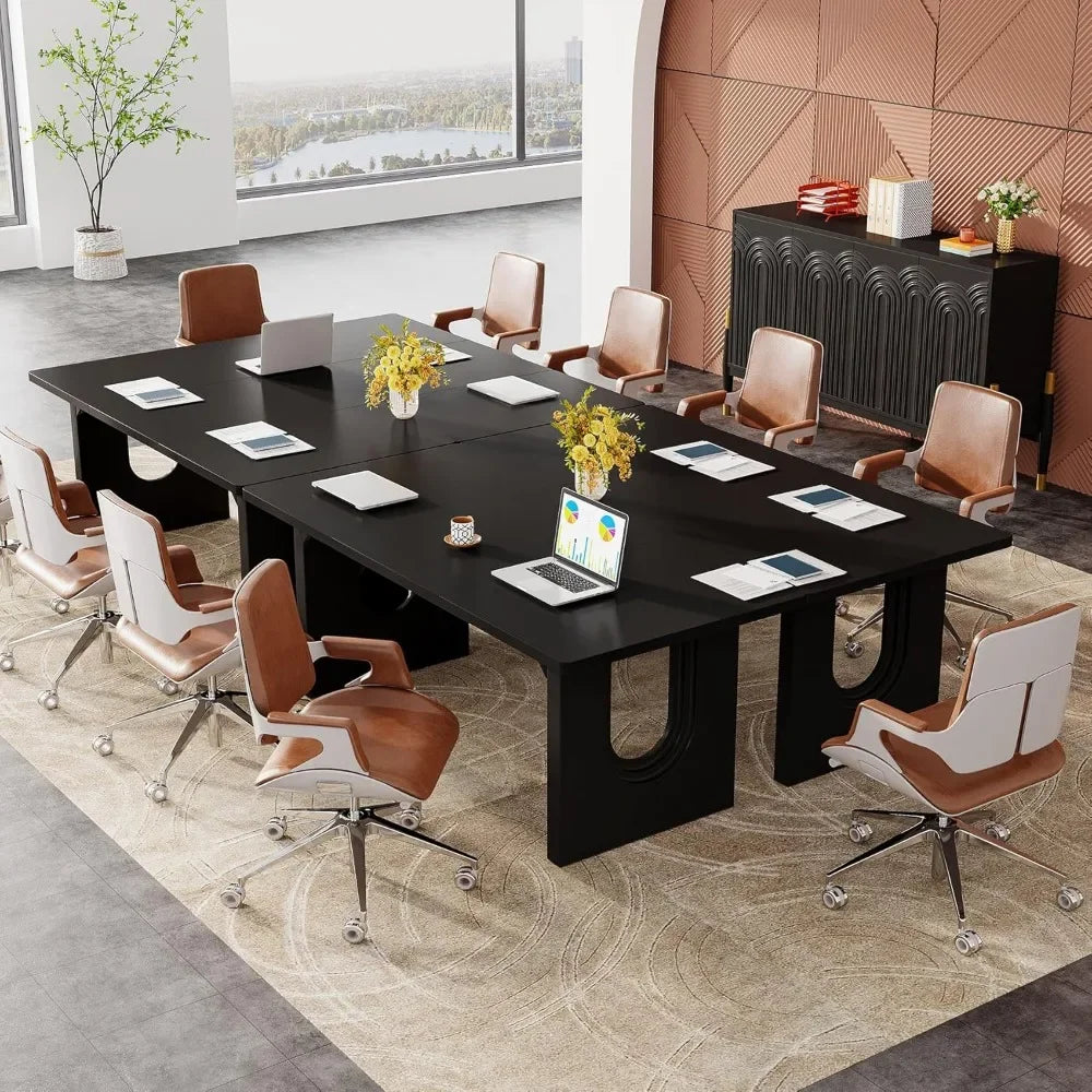 Modern Executive Desk 70.9 Inch Large Office Computer Workstation Table