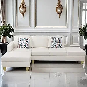 Ljustra Modular Sectional Sofa 4 Seat Convertible Couch Living Room