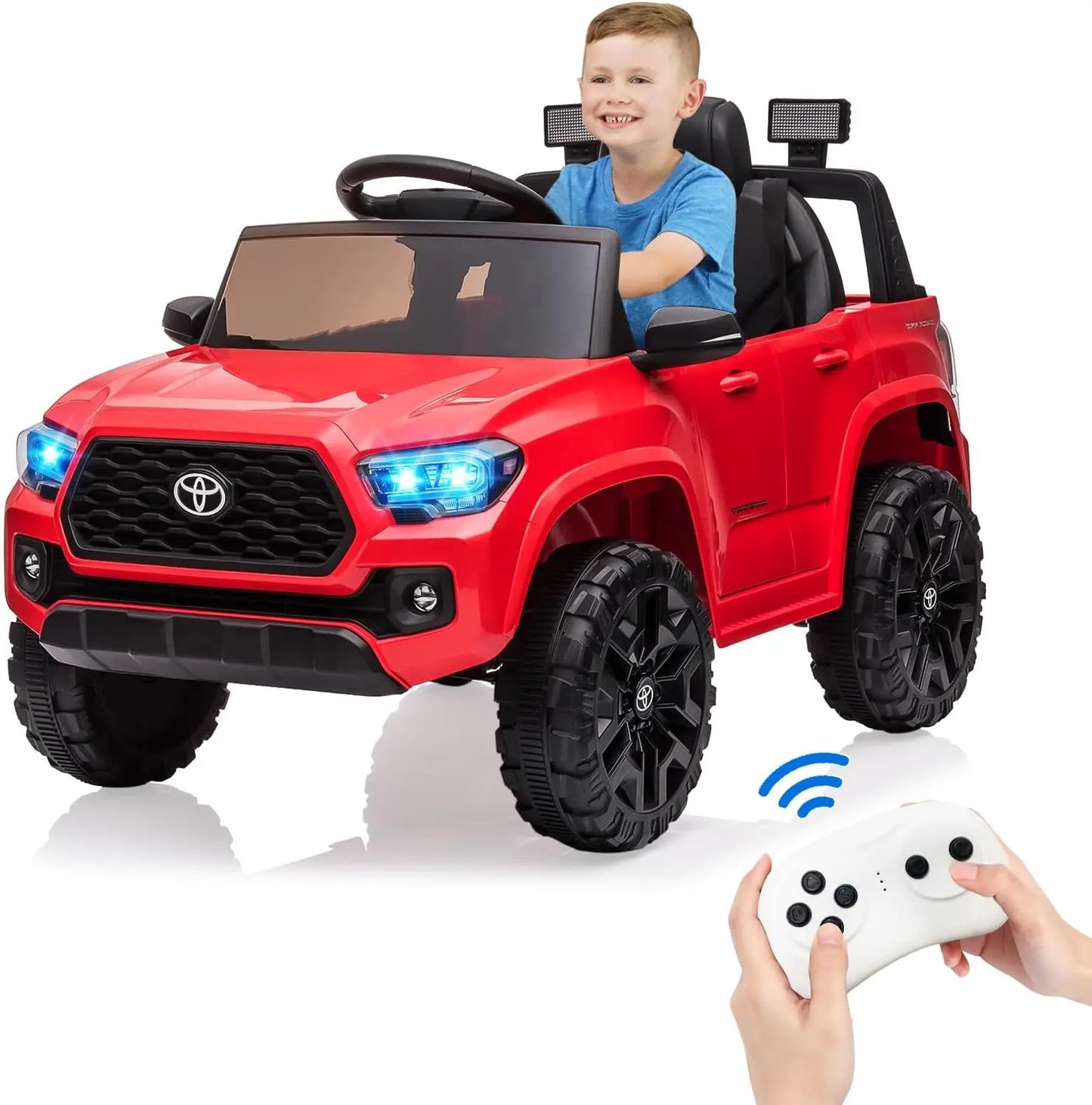 12V Kids Ride On Truck Electric Vehicle with Remote Control and Safety Features