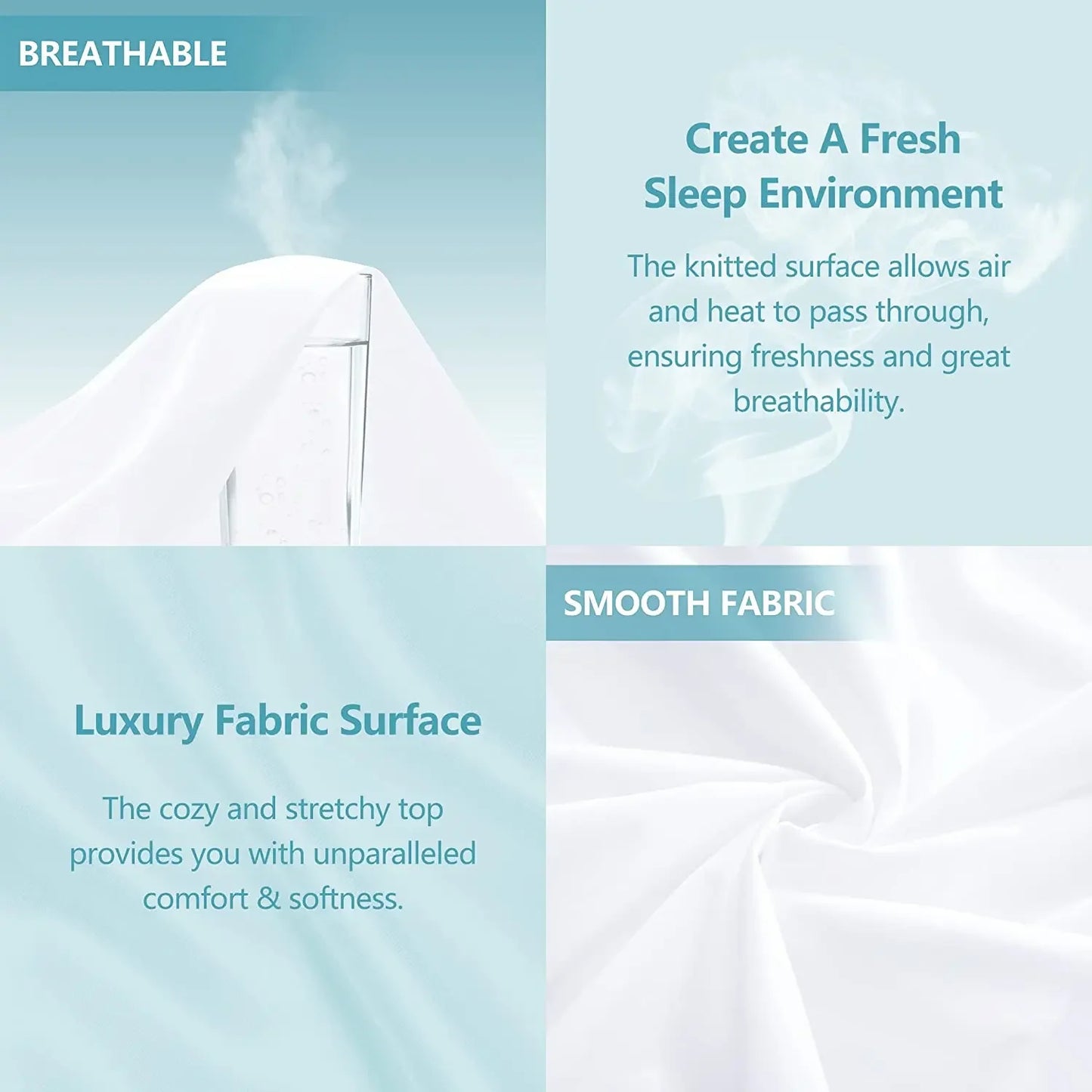 Ljustra Waterproof Mattress Cover Baby Bed Protector Potty Training