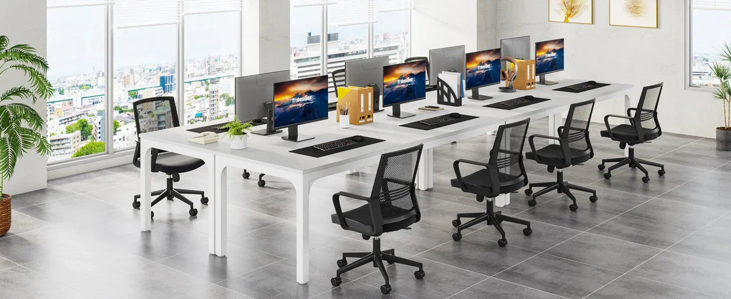 Ljustra 78.7 Inch Extra Long Computer Desk for Home Office Workstation