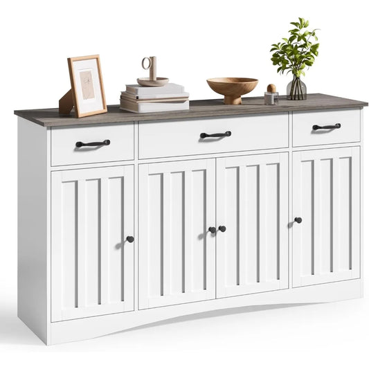 Modern Sideboard Buffet Cabinet with Storage for Kitchen and Dining