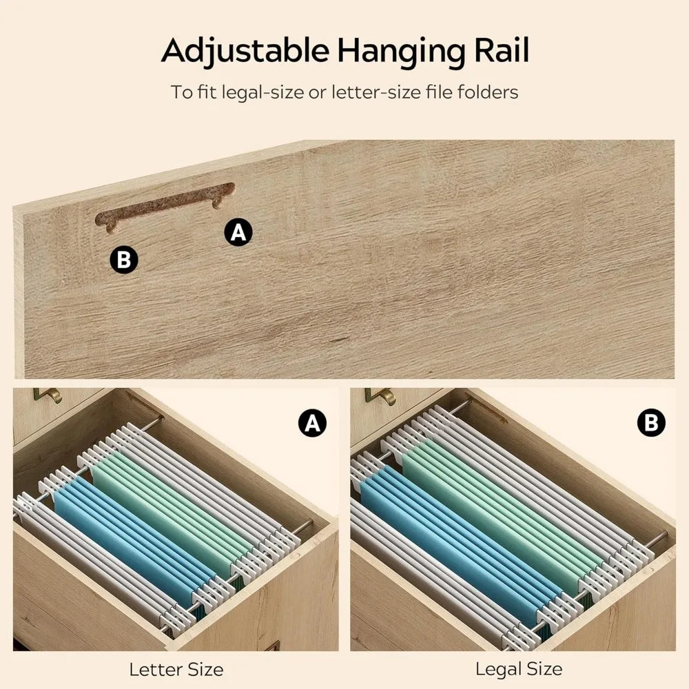 47 Inch Modern Executive Desk with Drawers Home Office Furniture