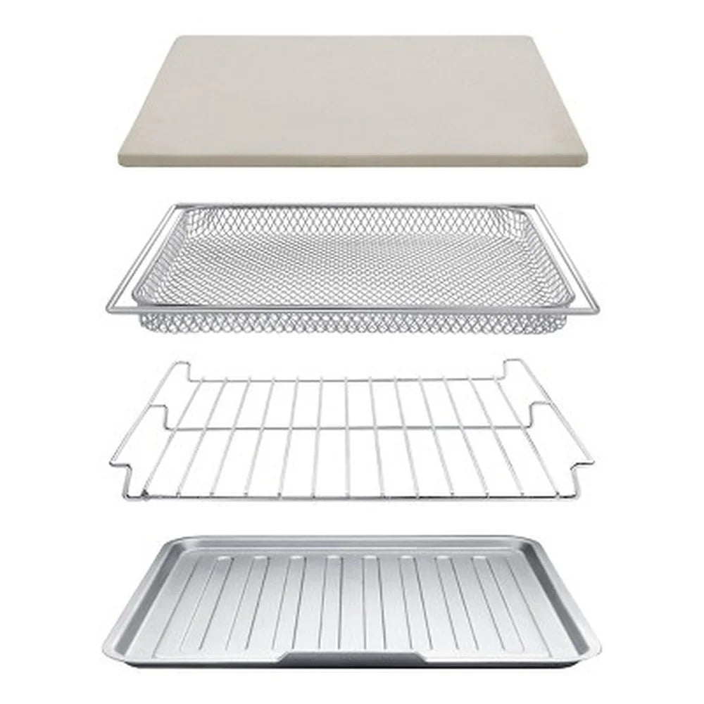 All-In-One Indoor Pizza Oven Toaster Air Fryer 1800W 6 Presets