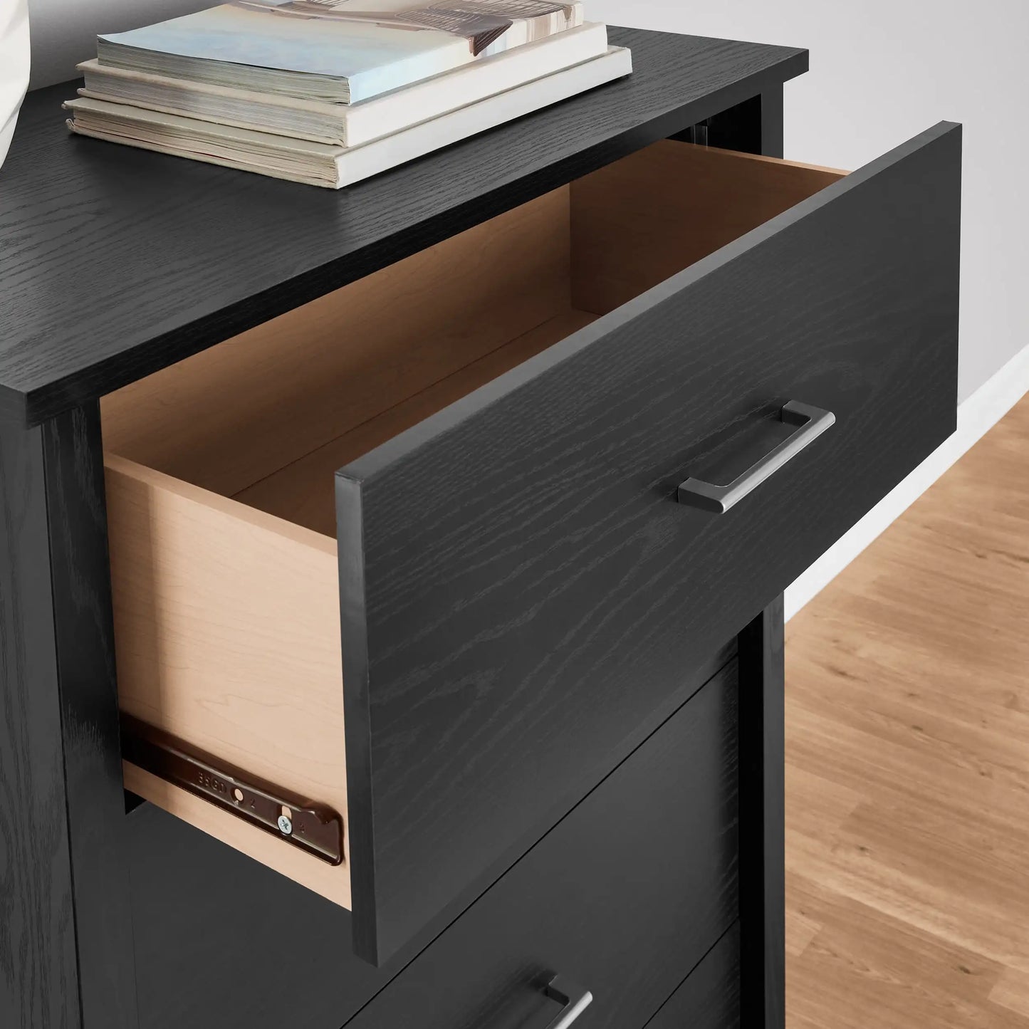 Hillside 4 Drawer Dresser Stylish Bedroom Storage Solution